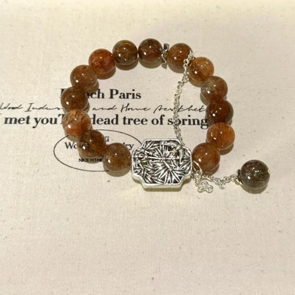 Black Gold Crystal Bracelet